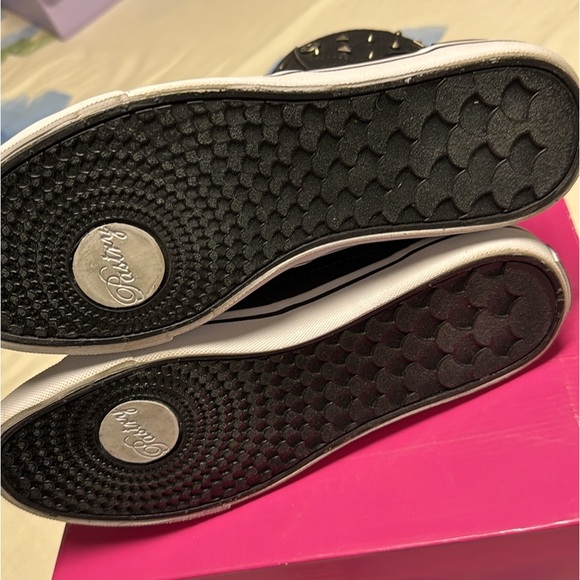 NIB Pastry Sugar Rush black dance sneakers w/ skulls ☠️ & studs sz 10 women - Picture 12 of 17